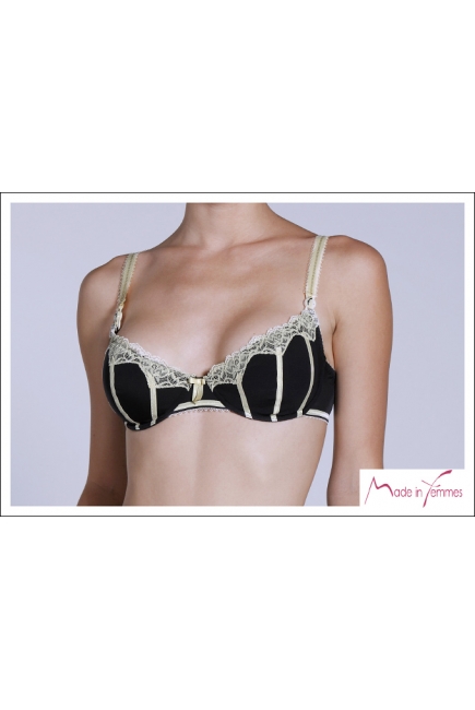 Бюстгальтер для кормящих Made in Femmes Gourmandise Noir