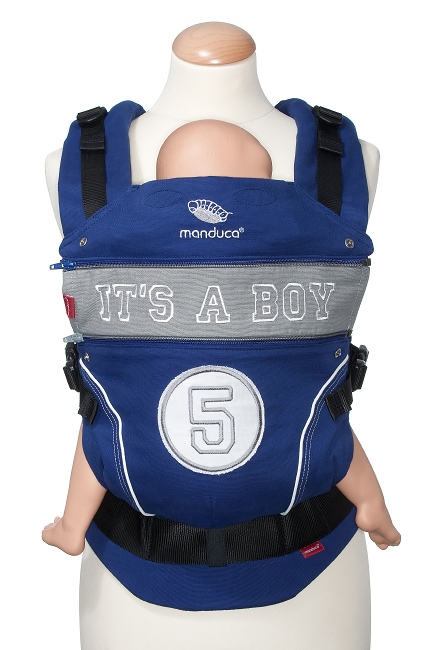 Вставка в удлинение спинки эрго-рюкзака Manduca, It's a boy (это мальчик)