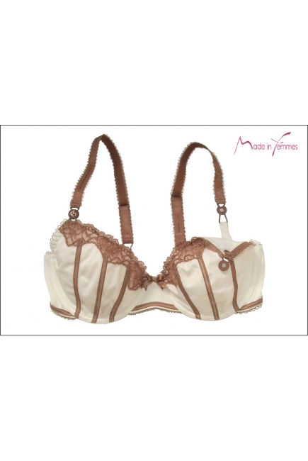 Бюстгальтер для кормящих Made in Femmes Gourmandise Ivoire