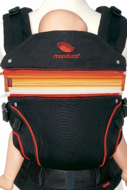 Вставка в удлинение спинки эрго-рюкзака Manduca, оранжевый