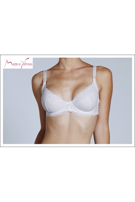 Бюстгальтер для кормящих Made in Femmes Paris so Chic, белый