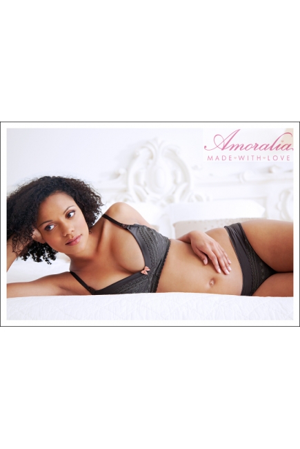 Трусики Amoralia Cupcake Pewter (серый)