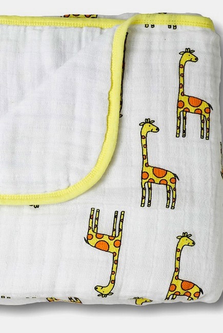 Aden&Anais одеяло муслиновое, Jungle Jam Giraffe