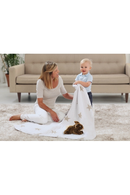 Aden&Anais одеяло муслиновое, Super Star (суперзвезда)