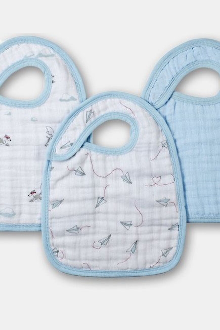 Aden&Anais набор 3 слюнявчиков, Liam the Brave (храбрый пес)