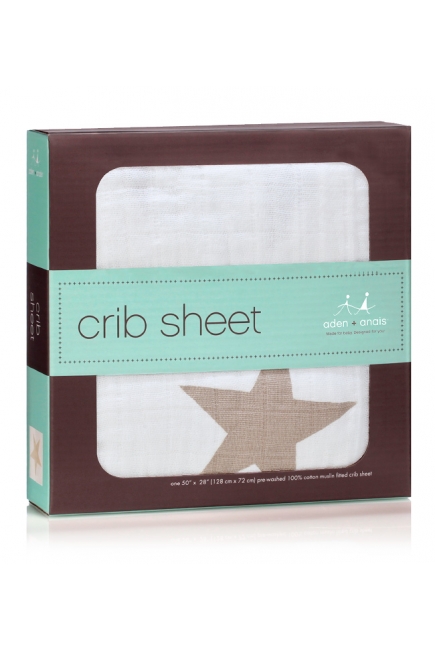 Aden&Anais простынка на матрас Super Star (суперзвезда)
