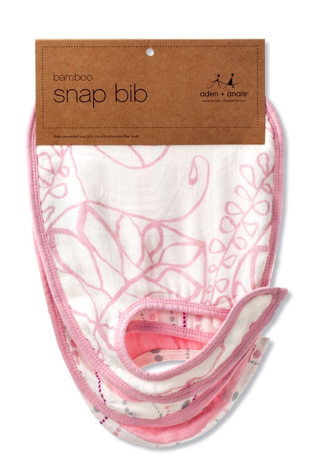 Aden&Anais набор 3 бамбуковых слюнявчиков, Tranquility (тишина)