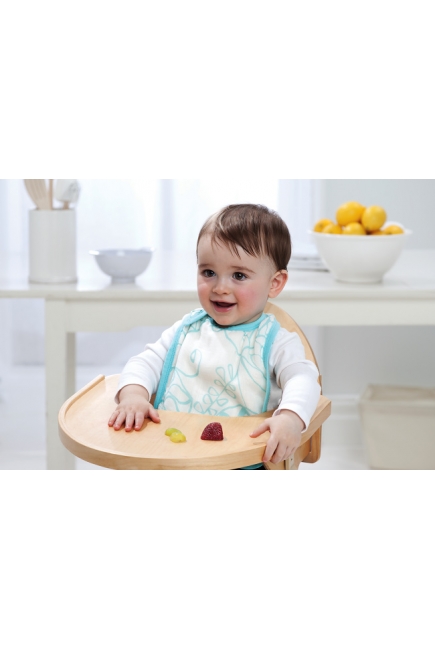 Aden&Anais набор 3 бамбуковых слюнявчиков, Azure (лазурь)