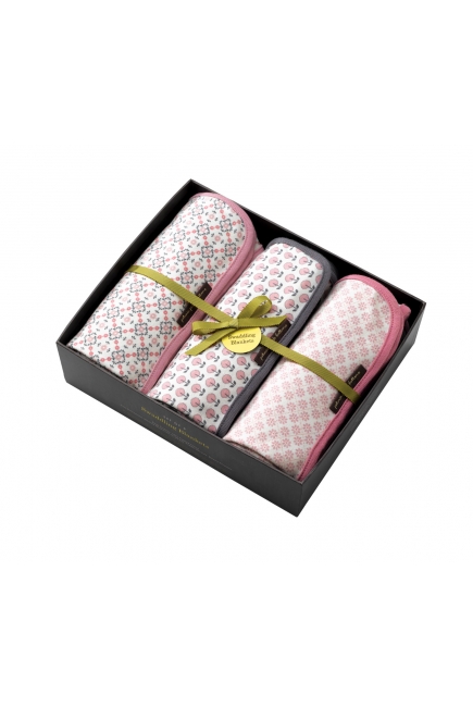 Petunia комплект 3 пеленок трикотажных Garden Lattice/Mod Mum/Dots of Daisy