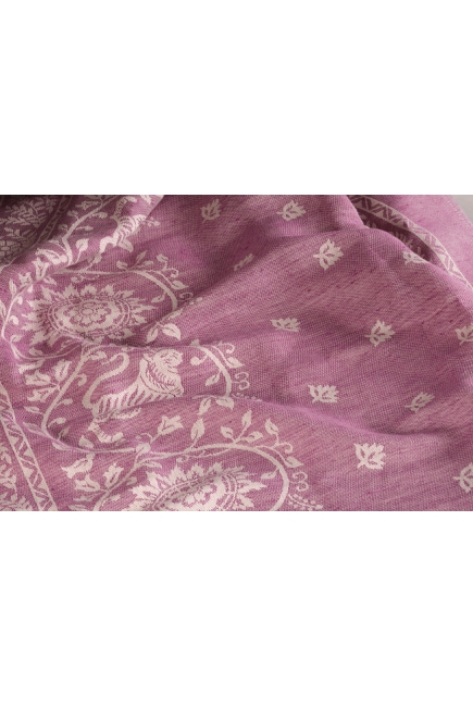 Слинг-шарф Diva Milano cо льном, Barocco Lions Eminenza