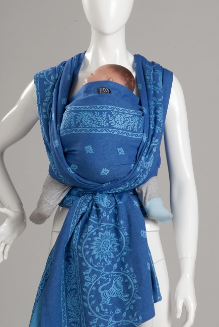 Слинг-шарф Diva Milano, Barocco Lions Zaffiro