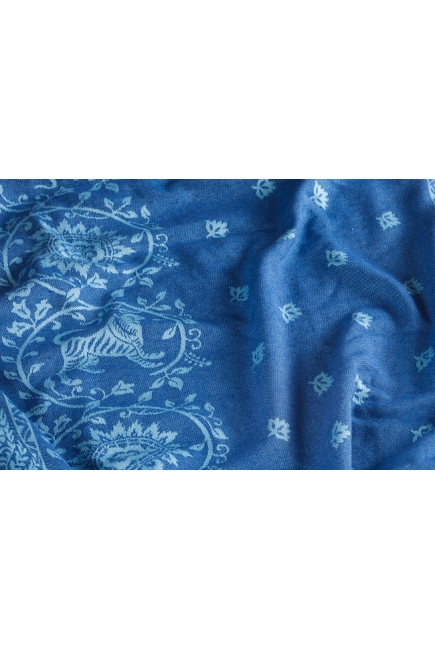 Слинг-шарф Diva Milano, Barocco Lions Zaffiro