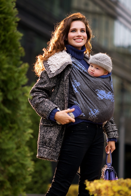 Слинг-шарф Diva Milano, Reticella Diamante Cielo