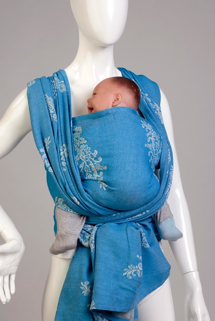 Слинг-шарф Diva Milano, Reticella Turchese с шерстью