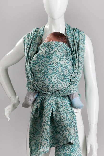 Слинг-шарф Diva Milano cо льном, Veneziano Mare