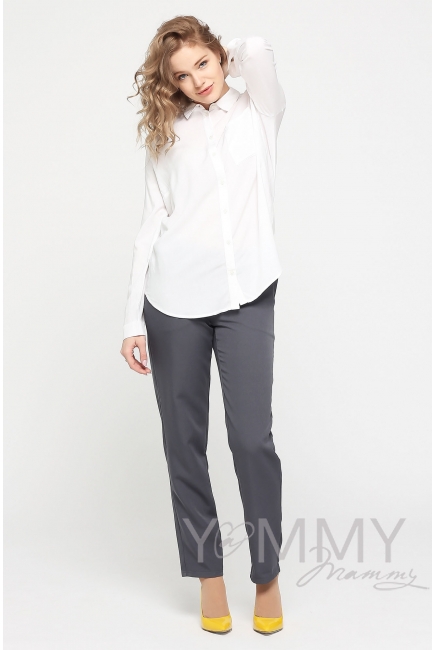 Костюм для беременных и кормящих мам, цвет темно-серый