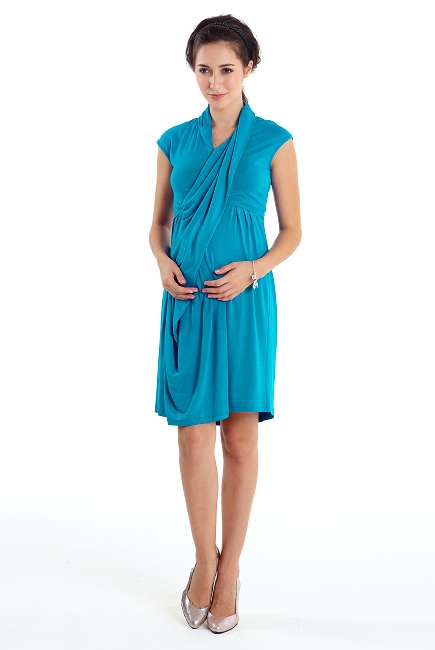 Платье Mothers en Vogue Gallery Day, голубой (Harbor Blue)