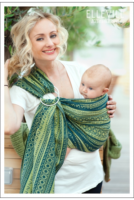 Слинг с кольцами Ellevill Zara Lemongrass