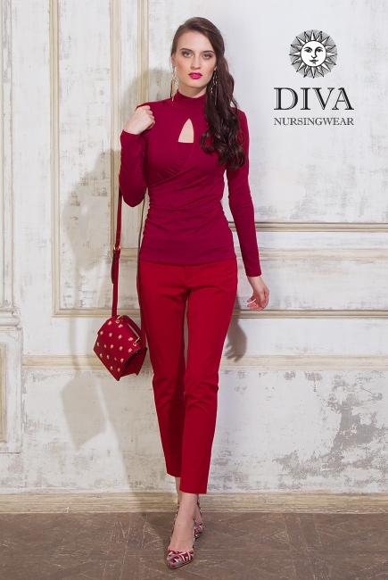 Топ для кормящих и беременных Diva Nursingwear Maura, Berry