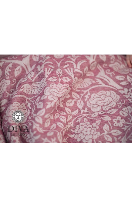 Слинг с кольцами Diva Milano, Rose Antico со льном