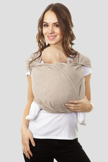 Слинг-шарф Mums Era саржевый, латте