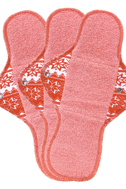 Набор ночных многоразовых женских прокладок