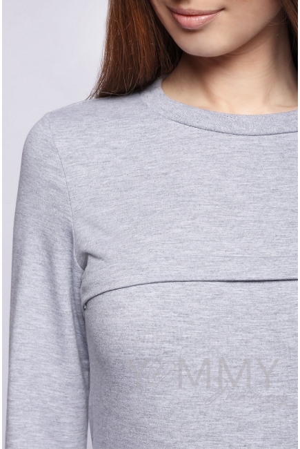 Костюм спортивный, цвет серый меланж