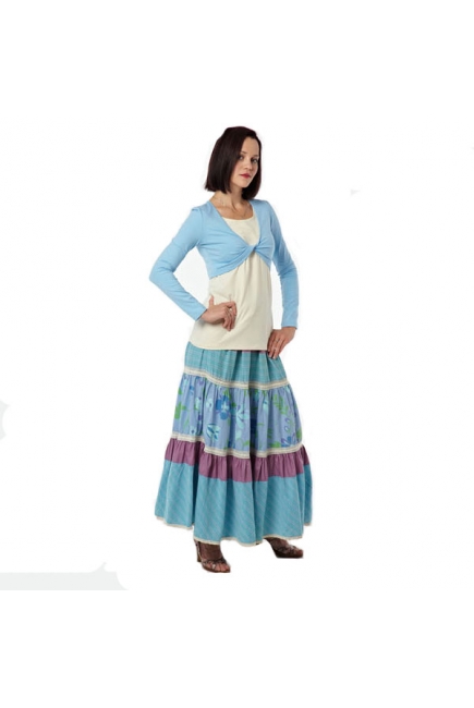 Блуза для кормящих "Незабудка"