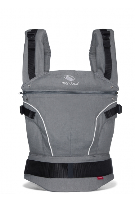 Эрго-рюкзак Manduca PureCotton, Dark Grey (серый)