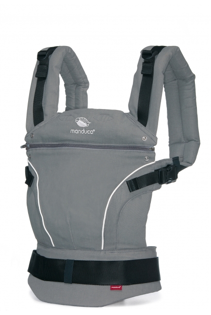 Эрго-рюкзак Manduca PureCotton, Dark Grey (серый)