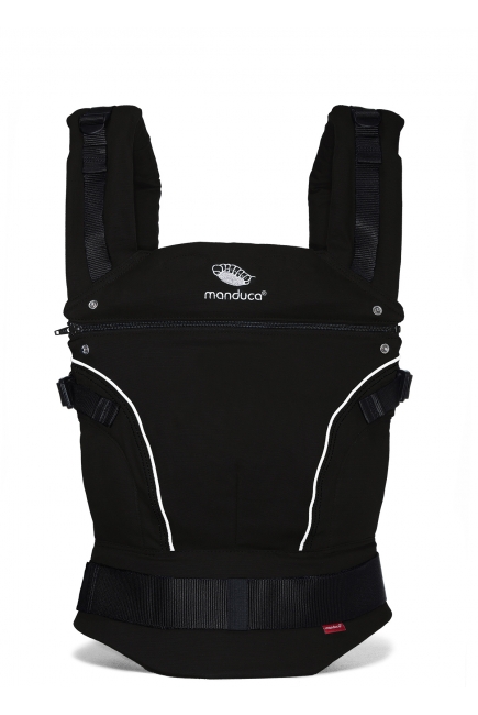 Эрго-рюкзак Manduca PureCotton, Night Black (черный)
