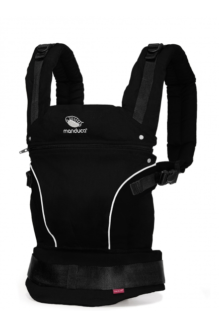 Эрго-рюкзак Manduca PureCotton, Night Black (черный)