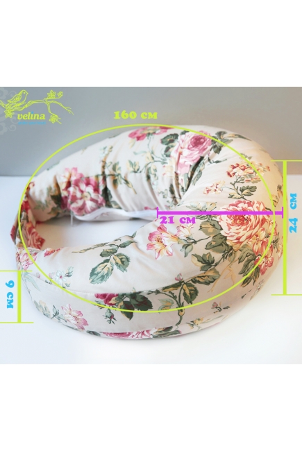 Подушка для кормления "Розы"
