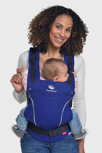 Эрго-рюкзак Manduca PureCotton, Royal Blue (синий)