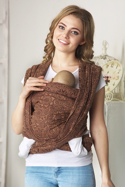 Слинг-шарф Огурцы, бронза