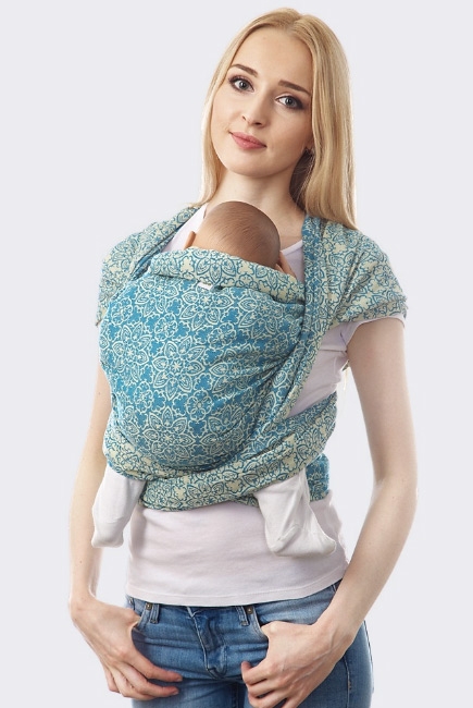 Слинг-шарф Bloom, голубой