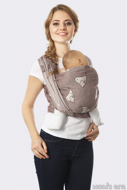 Слинг-шарф Птички, арабика