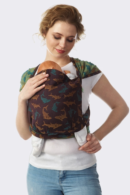 Слинг-шарф Акулы, голд