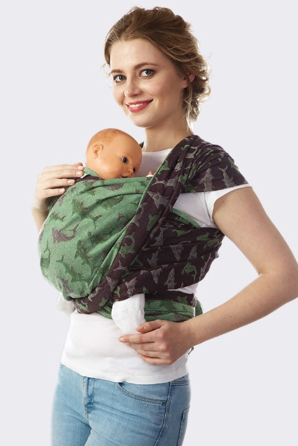 Слинг-шарф Акулы, лайм