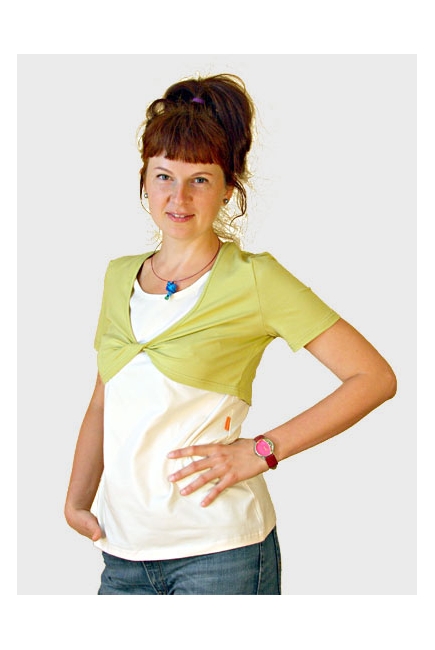 Майка для кормящих "Молоко+киви"