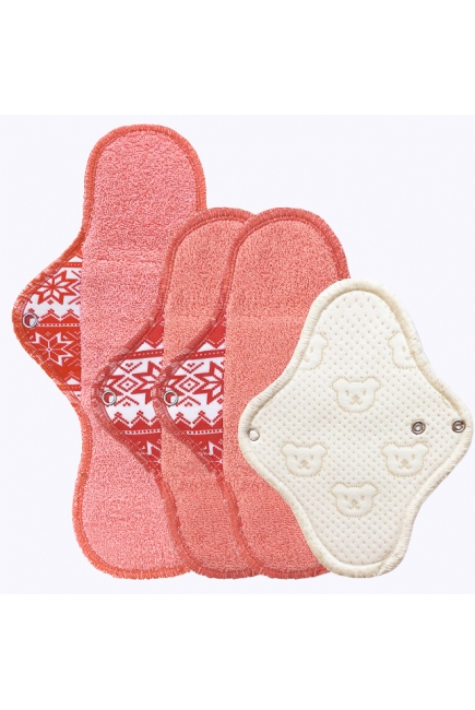 Набор женских гигиенических многоразовых прокладок