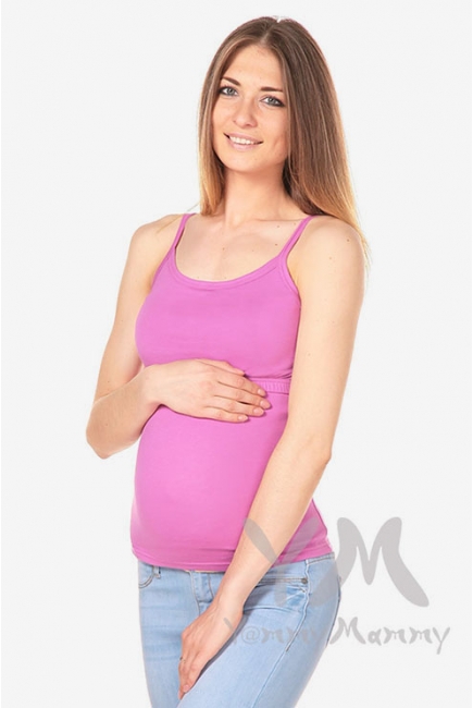 Топ на бретельках для беременных и кормящих, ментоловый