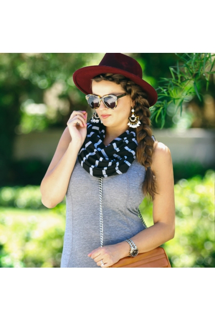 Шарф-накидка для кормления Itzy Ritzy, Platinum Stripe