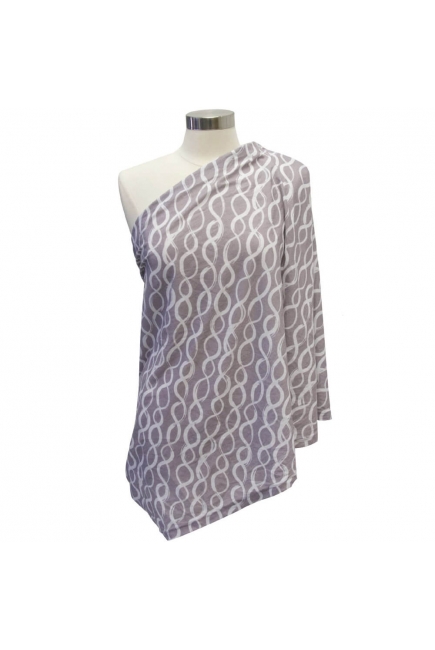 Шарф для кормления Itzy Ritzy Platinum Helix