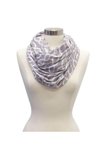 Шарф для кормления Itzy Ritzy Platinum Helix