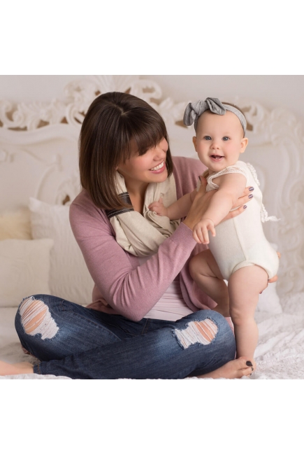 Шарф-накидка для кормления Itzy Ritzy, Oatmeal