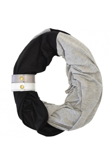 Шарф для кормления Itzy Ritzy Jet Smoke