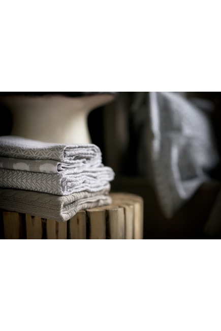 Муслиновые пеленки для новорожденных Jollein средние, Owl grey