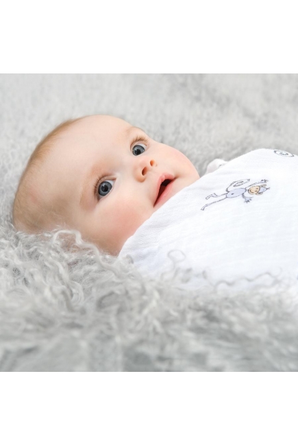 Муслиновые пеленки для новорожденных Aden&Anais, большие, набор 4, Jungle Jam