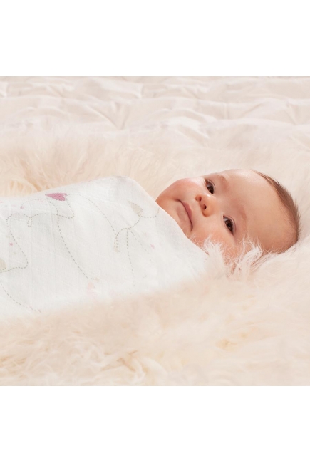 Муслиновые пеленки для новорожденных Aden&Anais большие, набор 4, Lovely